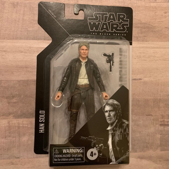 Star Wars the Force Awakens Black Series Archive Han Solo Single Figure - Picture 1 of 3